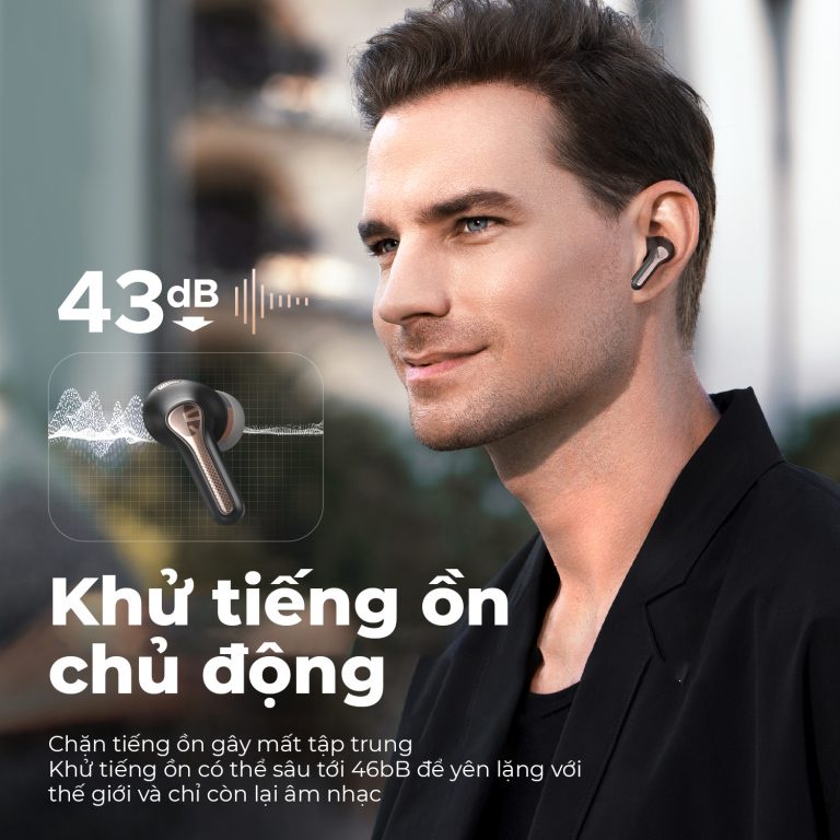 Tai nghe Bluetooth SoundPEATS Capsule 3 Pro - Hires Audio & Codec LDAC - Hàng Chính Hãng - Bảo Hành 12 Tháng