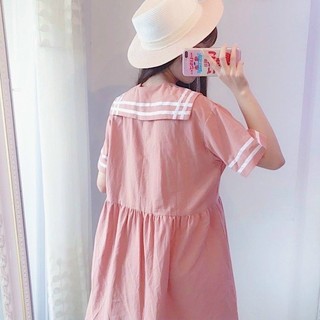 Đầm babydoll thuỷ thủ đáng yêu