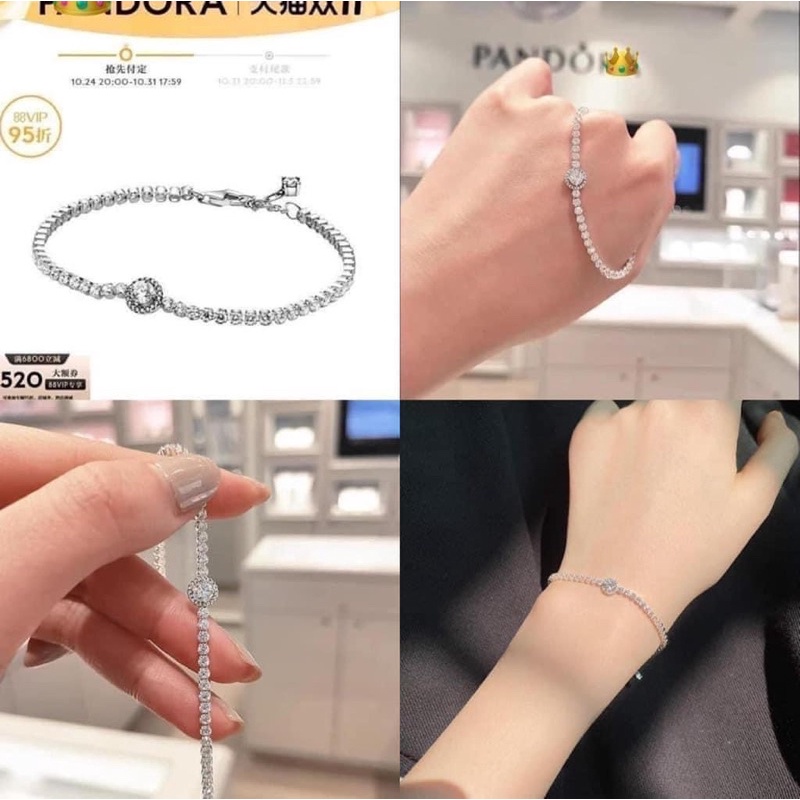 VÒNG TAY VIỀN KIM CƯƠNG PANDORAA