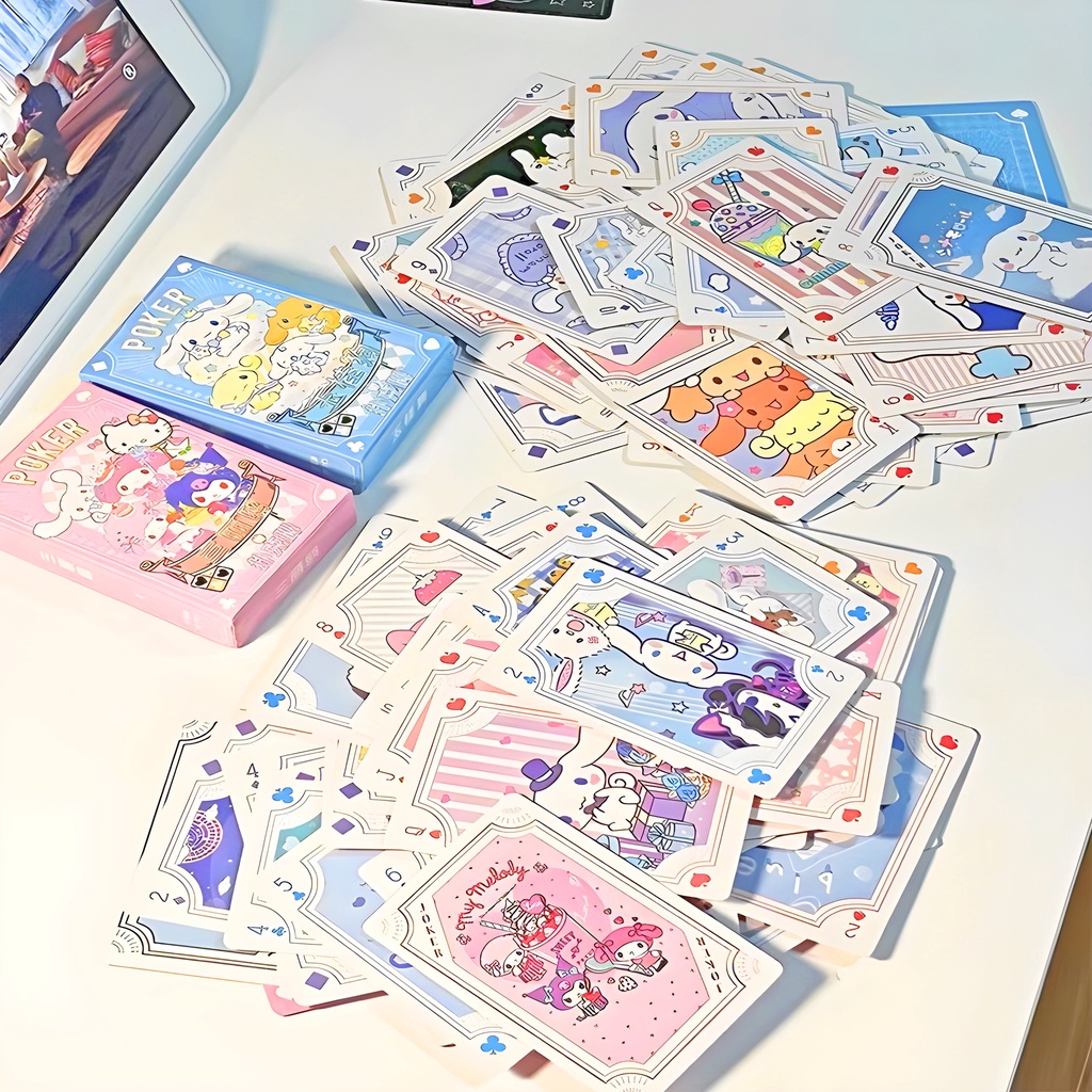 Bộ Bài Tây SANRIO 54 Lá | Thẻ Bài SANRIO Sưu Tầm Đáng Yêu