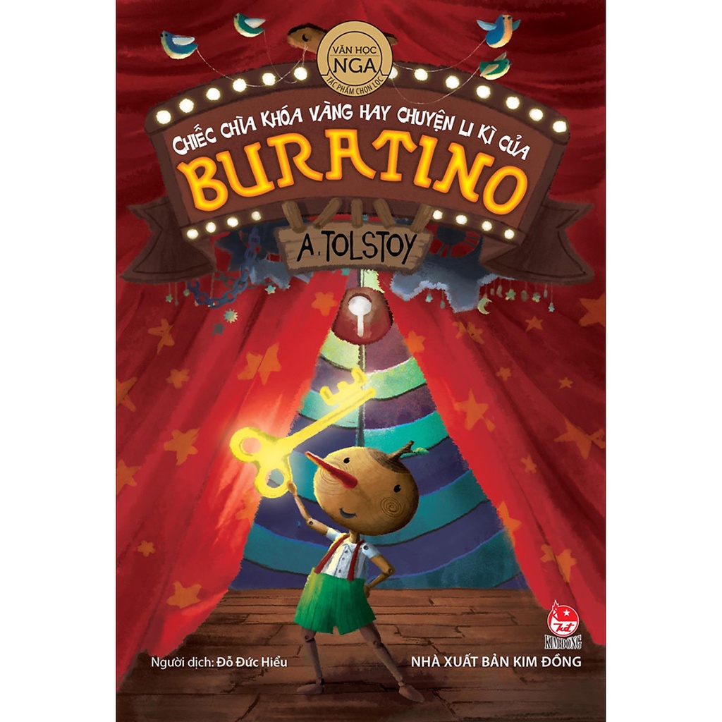Sách - Chiếc chìa khóa vàng hay chuyện li kì của Buratino (KĐ)