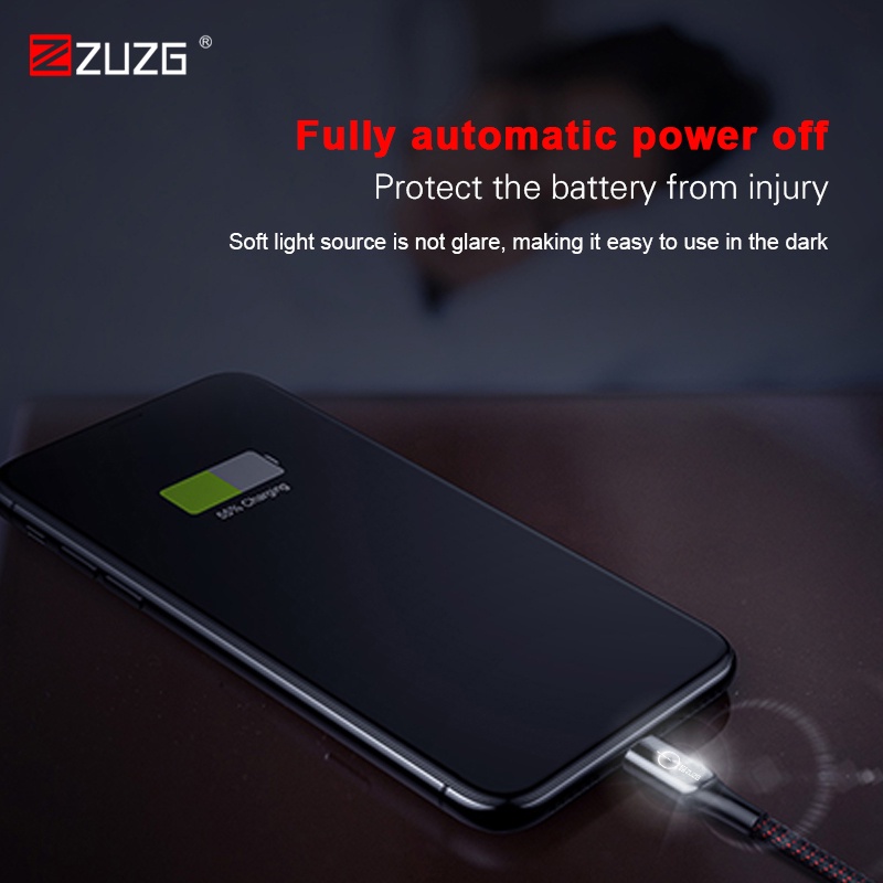 Cáp sạc nhanh tự ngắt ZUZG DX02