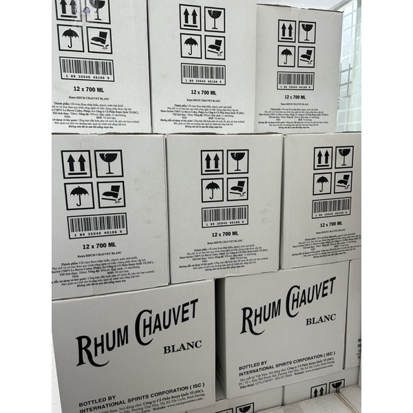 White Rhum Chauvet 700ml - Nguyên liệu pha chế, làm bánh