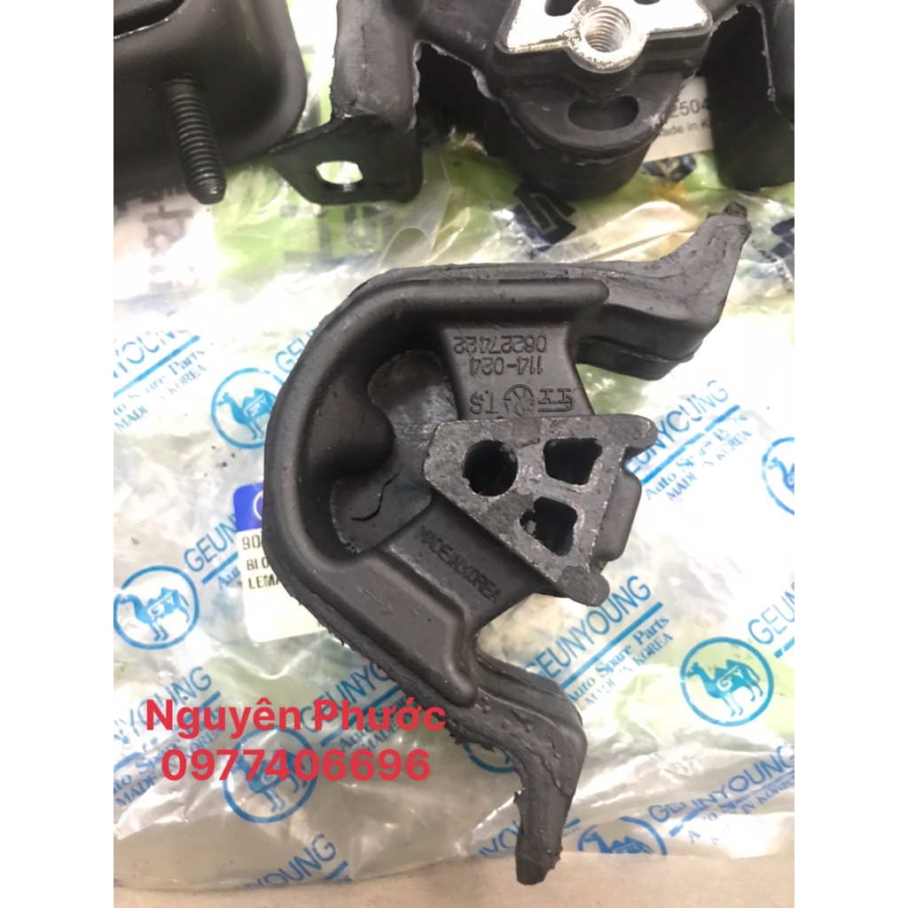 Cao su chân máy DEAWOO LANOS / CIELO / ESPERO - Hàng Korea