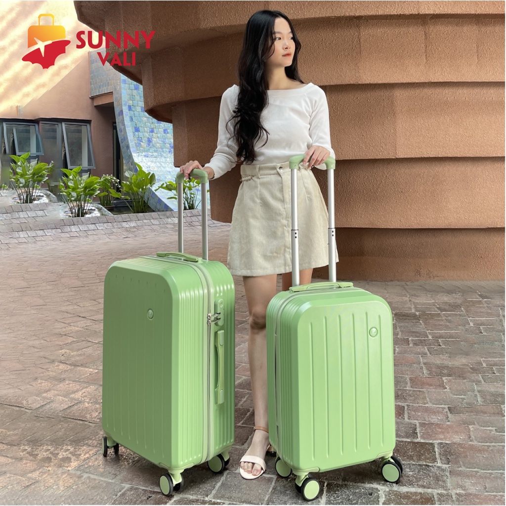 Vali size 20 SUNNY-SV07 vali du lịch xách tay, nhựa ABS+PC đàn hồi tốt