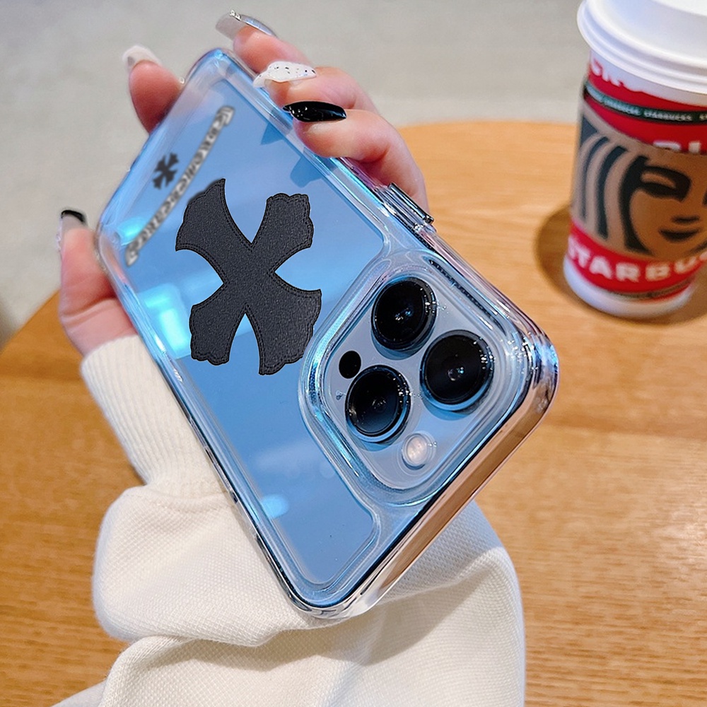 Ốp lưng iphone logo Ch.rome H.earts siêu độc lạ chống sốc bảo vệ camera cho ip 6/6s/7/8/X/XS/11/12/13/14 Pro Plus Max