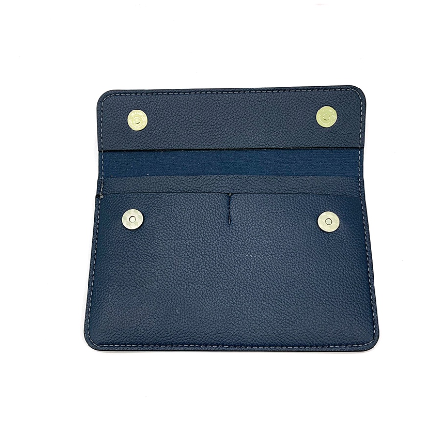 Túi đựng giấy tờ xe ô tô mẫu 01 - xanh navy