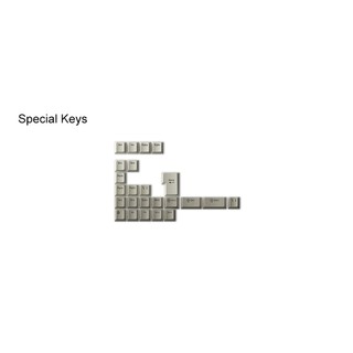 Set keycap AKKO Warm Gray (PBT Double-Shot / Cherry profile / 132 nút)