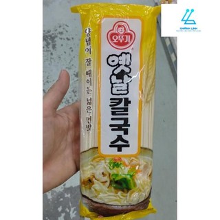 Mì sợi lớn, sợi to ottogi hàn quốc 500g dùng làm mì tương đen, mì trộn - 칼국수