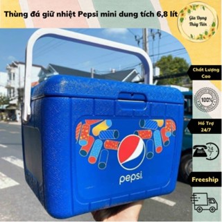 Thùng đá giữ nhiệt mini dung tích 6,8 lít (Màu ngẫu nhiên)