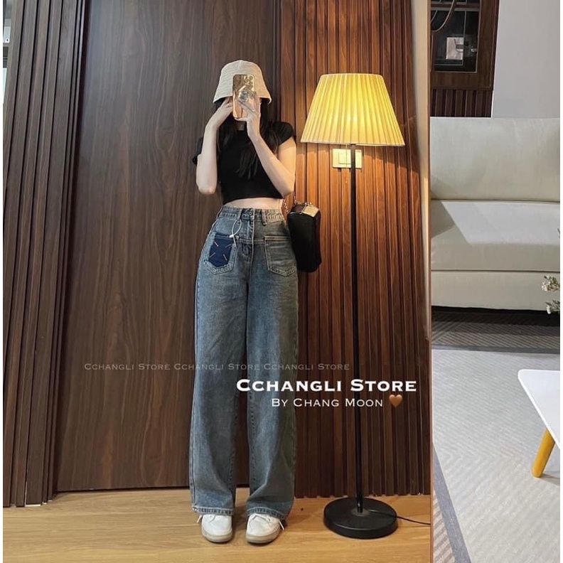 MÃ 3883 - 632 QUẦN JEAN SUÔNG TÔN DÁNG