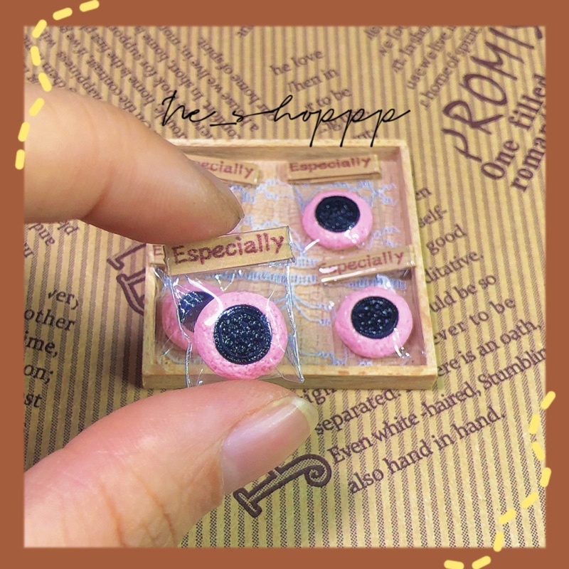 [Minifood] Mô hình bánh oreo mini