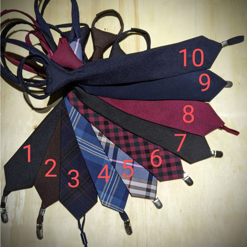 Cravat thắt sẵn, cà vạt mini 5x25cm, 6x25cm