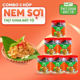 Combo 5 hộp nem sợi - thịt chua đất tổ