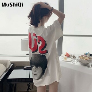 Áo Thun Nữ Ngắn Tay In Chữ Thời Trang Hàn Quốc Mới