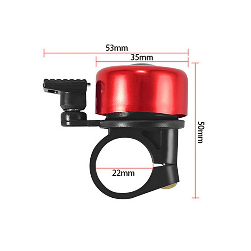 Còi chuông xe đạp, Chuông gắn tay lái xe đạp,Chuông xe đạp kim loại kêu vang to gắn mọi loại xe-nhiều màu siêu bền.