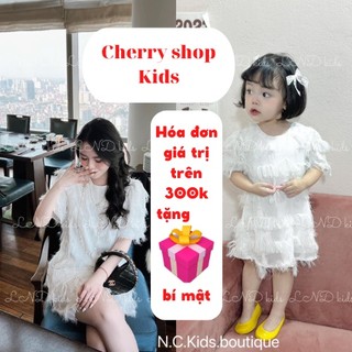 Váy đôi cho mẹ và bé, váy ren sành điệu cho mẹ và bé gái, mẹ freesize, con 1-4 tuổi Cherry Đà Nẵng