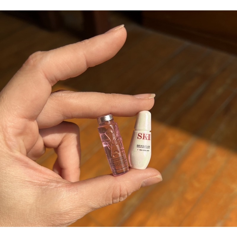 Combo mô hình 10 lọ mỹ phẩm dưỡng da mini