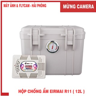 Thùng hộp chống ẩm Eirmai R11 tích hợp ẩm kế và máy hút ẩm thiết bị máy ảnh