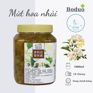 Mứt hoa nhài Boduo hộp 1kg