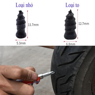 Vít vá lốp không săm khẩn cấp cho ô tô , xe máy, xe điện siêu tiết kiệm thời gian