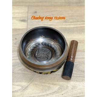 Chuông xoay trị liệu Tây Tạng 12.5cm