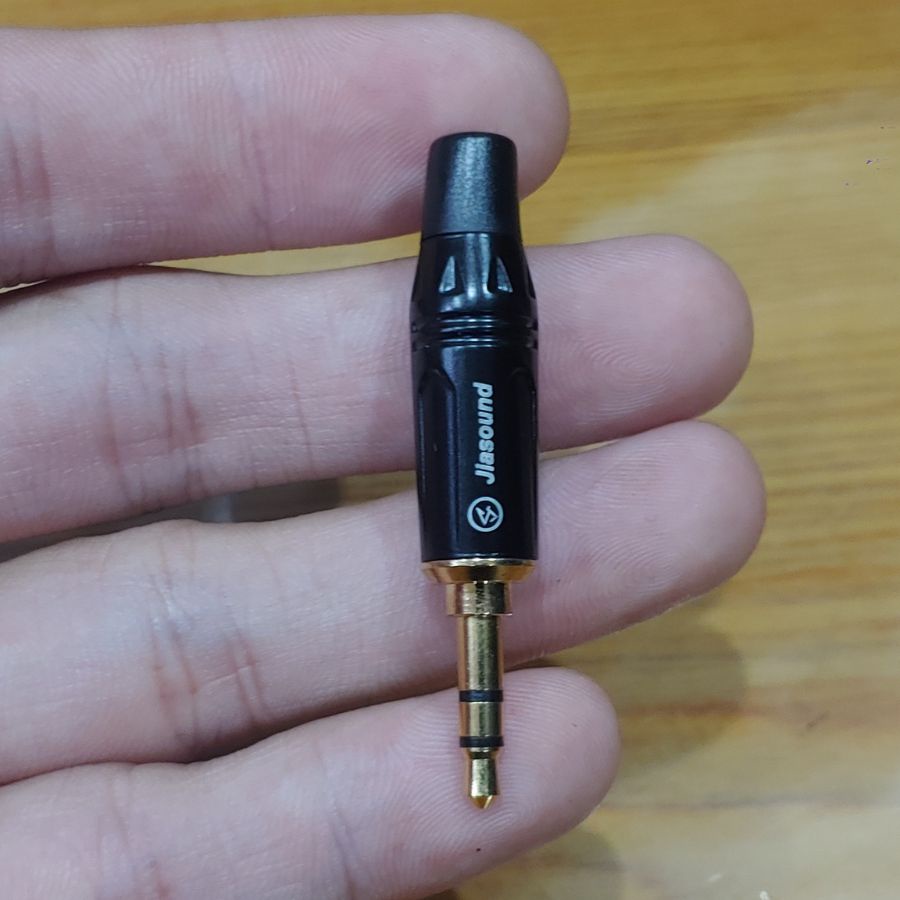Jack 3.5 Stereo Jiasound 824BG, đầu 3ly điện thoại