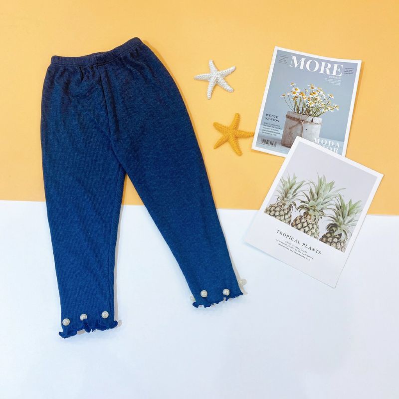 Xả kho | Quần legging đính ngọc siêu xinh cho bé yêu 8-18kg