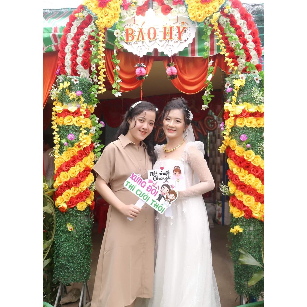 Bảng chụp hình cầm tay _ Hashtag chụp hình đám cưới, đám hỏi, sinh nhật, khai trương, thương hiệu Hafu House M351-400