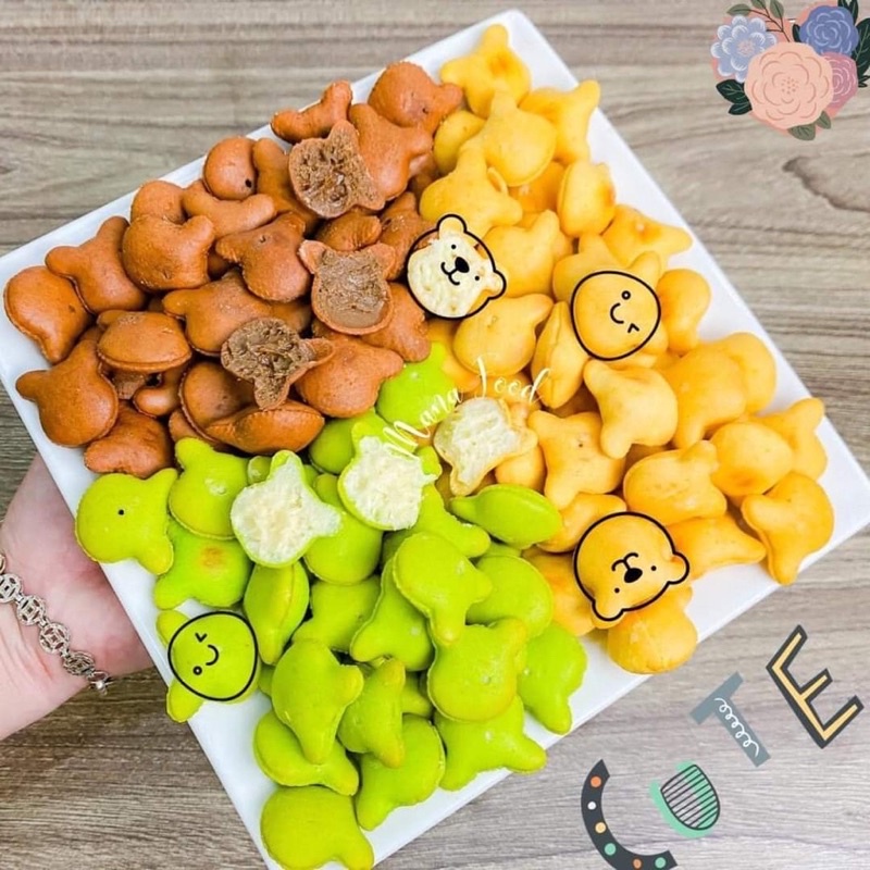 BÁNH GẤU mix 3 Vị