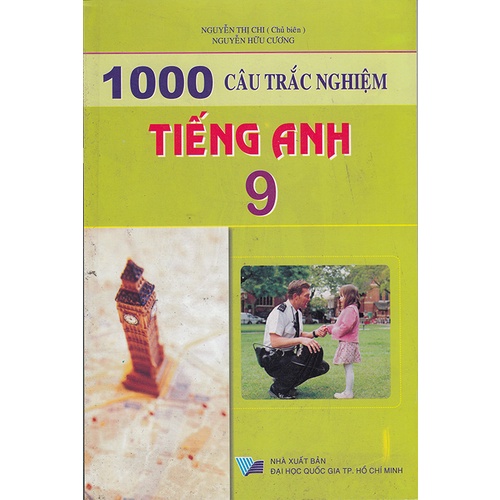 Sách - 1000 Câu trắc nghiệm Tiếng Anh 9