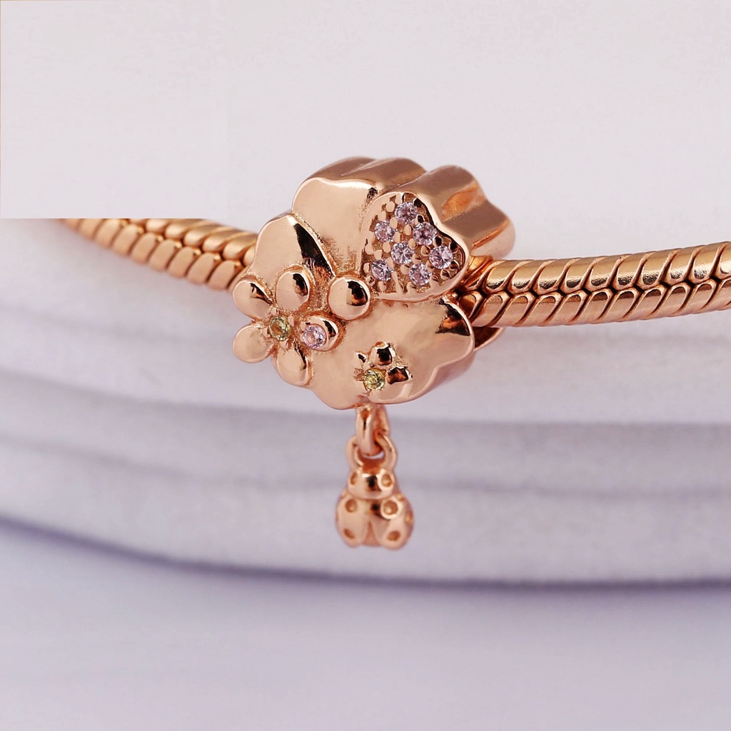 Charms vàng hồng xinh mẫu mới 2023