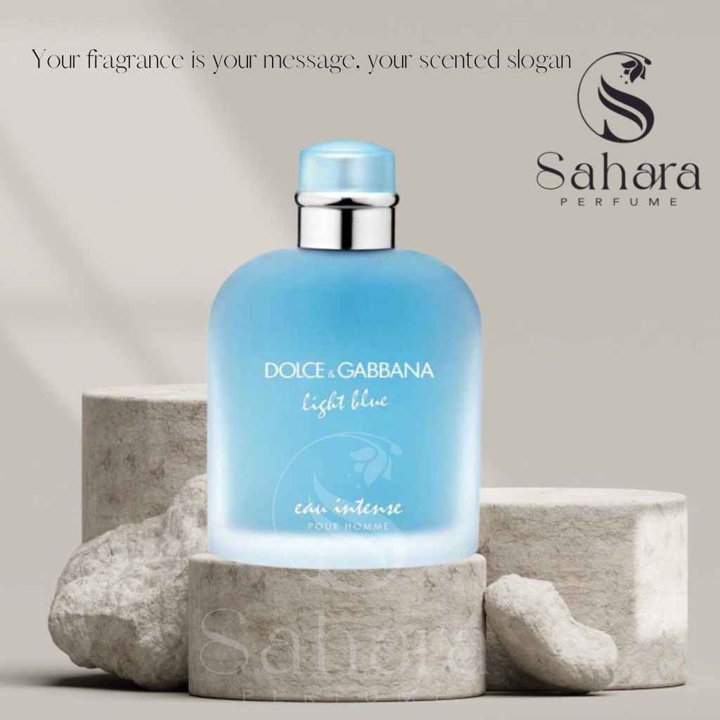 Light Blue Pour Homme Eau Intense I Nước hoa nam tươi mát D&G I Sahara Perfume