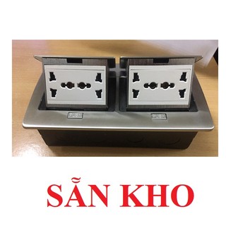 Ổ điện đôi âm sàn đa năng dùng công trình