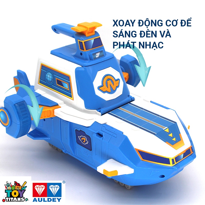 Đội bay siêu đẳng SUPERWINGS - Tàu Bay Thế Giới - Có đèn và phát nhạc