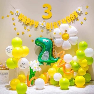 Set trang trí sinh nhật chủ đề khủng long nhiều mẫu st00