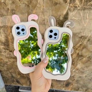 Ốp Tai Thỏ Kèm Gương Soi