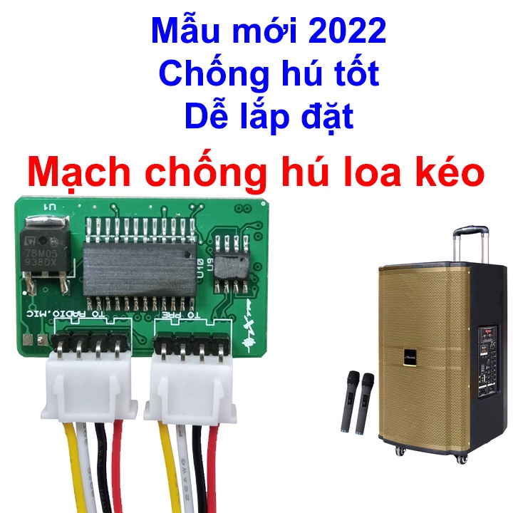 Mạch chống hú Loa Kéo XTRA - Mẫu Mới Nhất