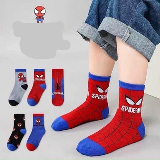Lố 10 đôi tất người nhện cổ cao siêu ấm cho bé