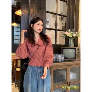 Rập giấy thiết kế, Rập giấy áo sơ mi nữ cổ sen tay phồng.Rập giấy a0 cắt sẵn