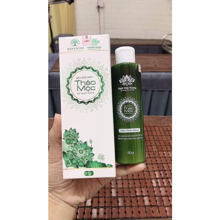 Bột Rửa Mặt Mỹ Nhân Hương Bách Y Sâm - Nhất Mộc Hương