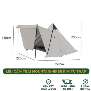Lều Cắm Trại Mountainhiker Kim Tự Tháp - Mita Sky Dome Edition, Lều dã ngoại Mountainhiker