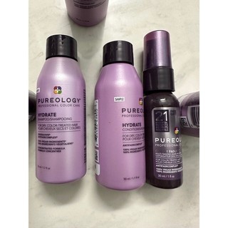 Bộ chăm sóc tóc Pureology Mini Hydrating + Color Protecting Hair Kit giúp làm sạch