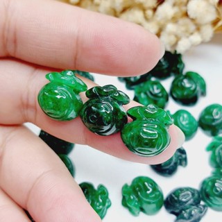 Túi tiền camthach sơn thủy có lỗ xỏ ngang dùng xỏ vòng tay UPCARA