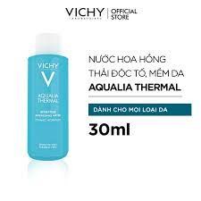 (CHÍNH HÃNG) Nước Hoa Hồng Vichy Aqualia Thermal Hydrating Refreshing Water 30ml