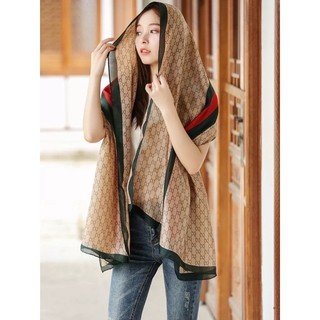 Khăn choàng lụa thời trang thanh lịch cao cấp size 90x180cm