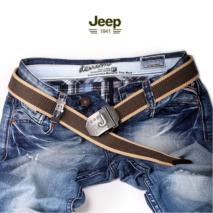 Dây Nịt Nam Dây Vải Dù Khóa Cài Chắc Chắn, Tiện Lợi - Thắt Lưng Nam_Vải Canvas_Mạnh Mẽ, Siêu Bền