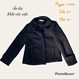 ÁO KHOÁC DẠ FORM LỠ LỠ 2 mẫu (Tiny si)