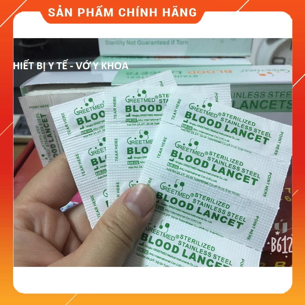Kim lấy mụn - Kim chích máu Blood Lancet Hộp 200 cây
