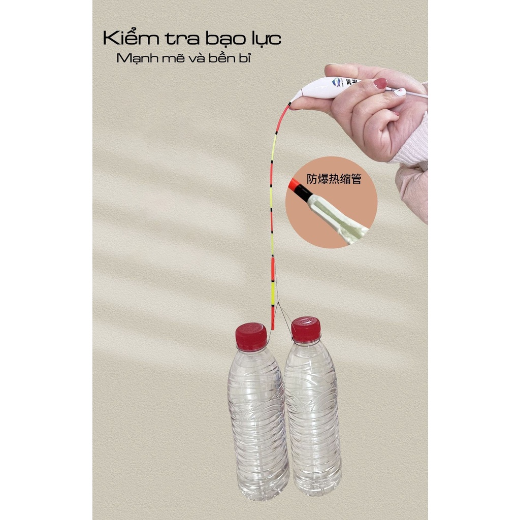 Phao săn hàng Nano Con cá heo tải chì nặng thích hợp câu xa bờ